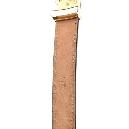 Louis Vuitton Monogram 20mm Initiales Belt 80 32 3 of 6