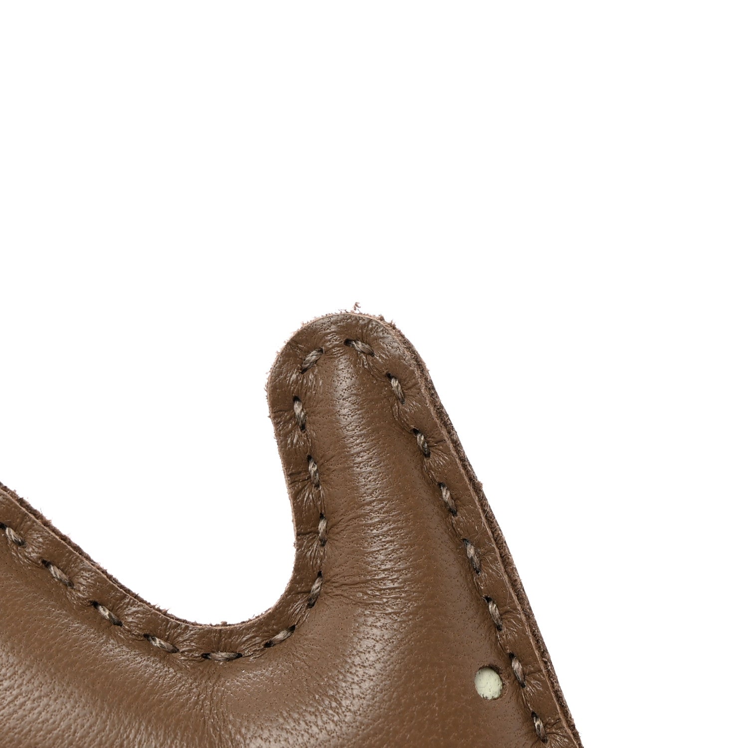Hermes Milo Lambskin Grigri Rodeo Pegase Horse Bag Charm PM Etoupe Vert Fizz Biscuit 5 of 6