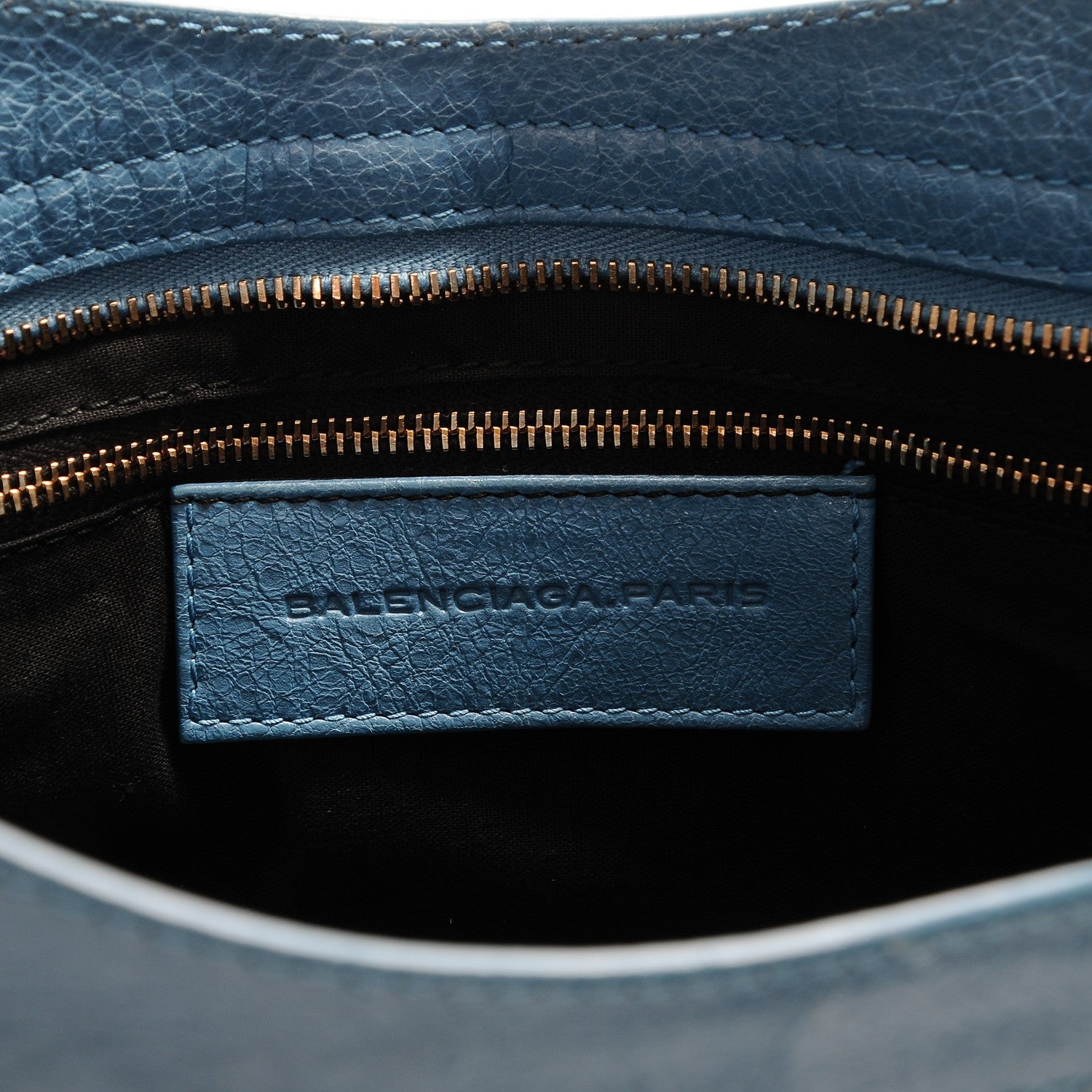 Balenciaga Agneau Giant 12 Rose Gold Hardware City Bleu Indigo 6 of 6