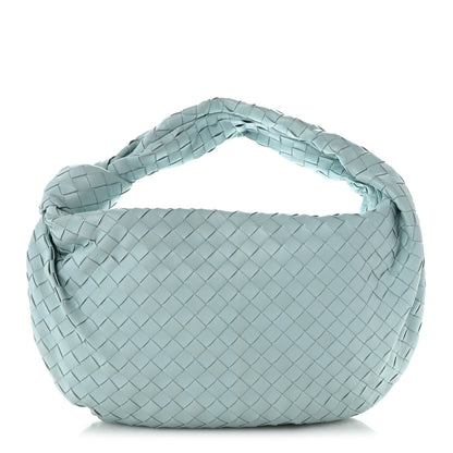 Bottega Veneta Nappa Intrecciato Small Jodie Teal Washed 1 of 10
