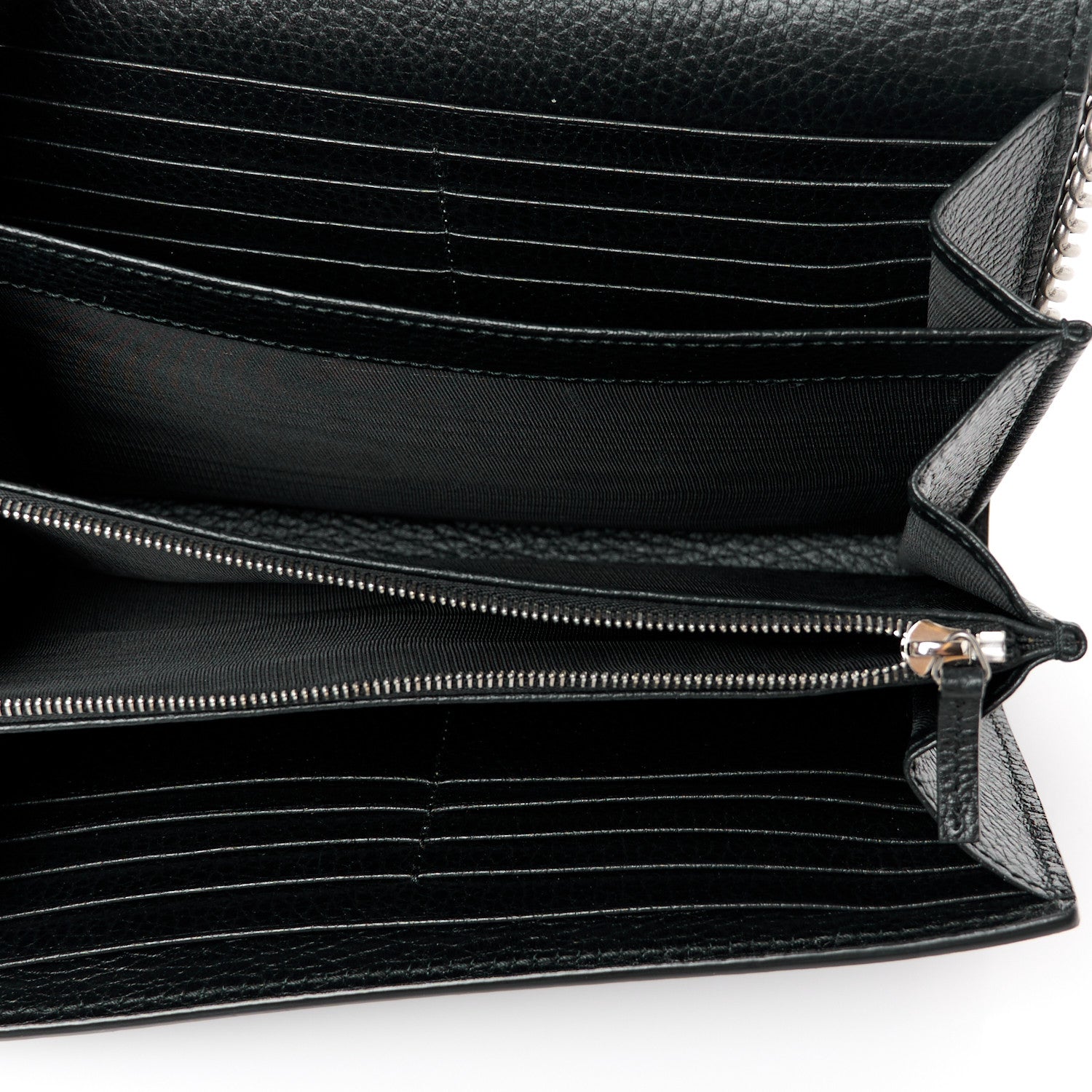 Gucci Calfskin Mini Dionysus Chain Wallet Black 5 of 10