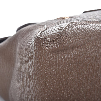 3.1 Phillip Lim 3.1 Textured Calfskin Large Pashli Satchel Taupe 8 of 11