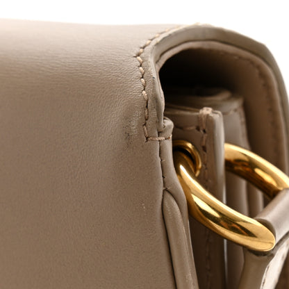 Saint Laurent Smooth Calfskin Le Maillon Satchel Dark Beige 11 of 13