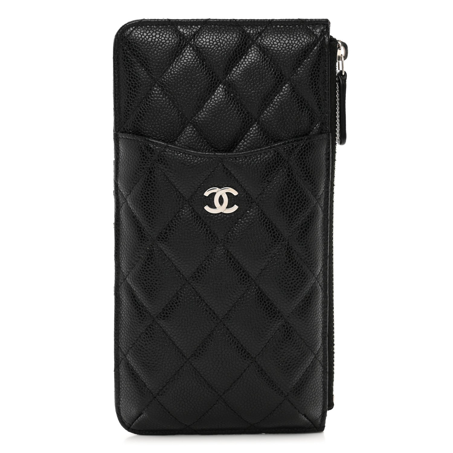 Chanel Caviar Quilted Classic iPhone Pouch Black 1 of 8