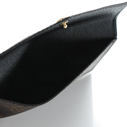 Louis Vuitton Monogram Daily Organizer Envelope Insert Black 5 of 6