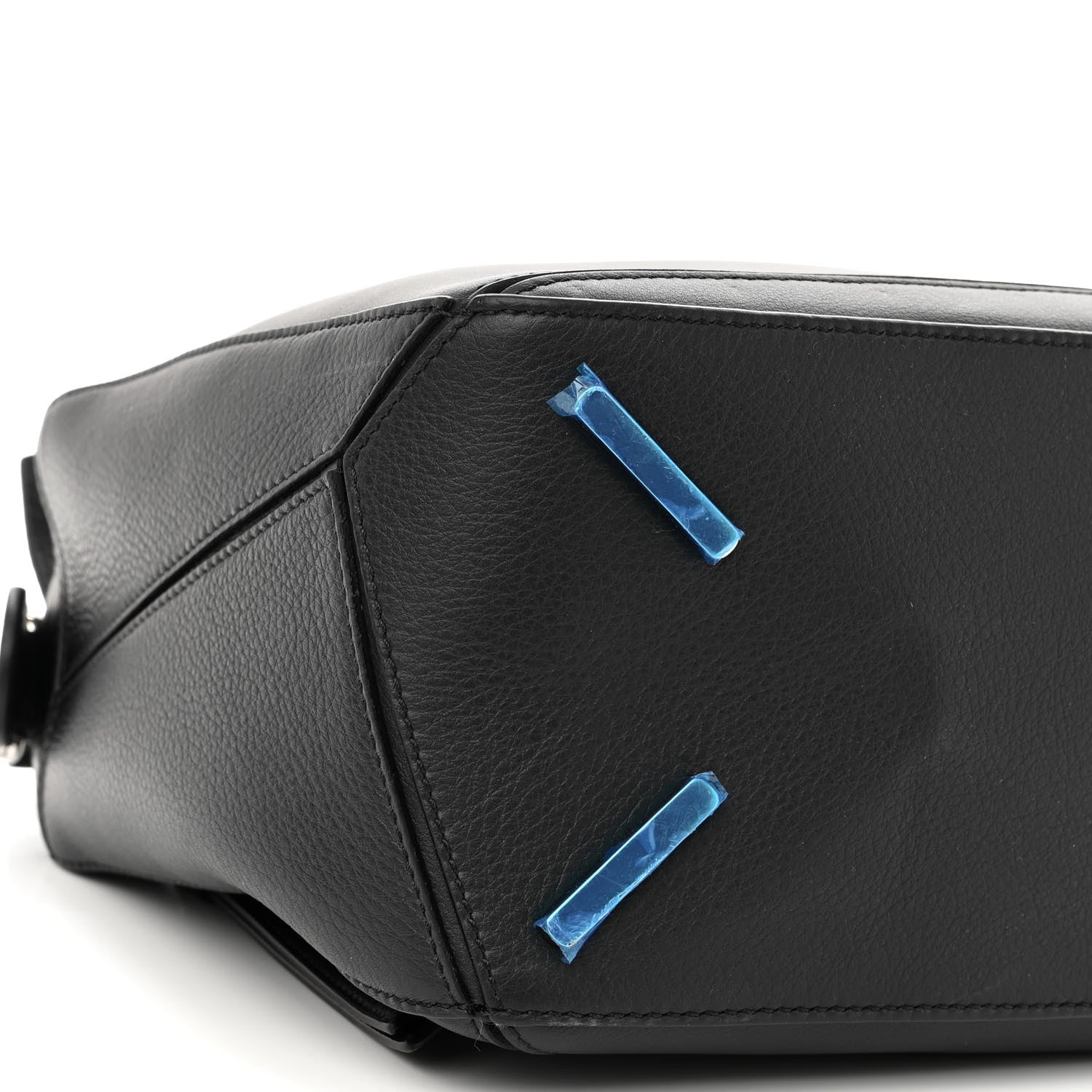 Loewe Calfskin Medium Puzzle Bag Black 8 of 9