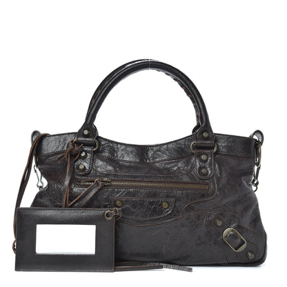 Balenciaga Chevre Classic Hardware First Chocolate 1 of 13