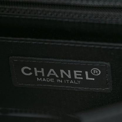 Chanel Nylon Medium Travel Flap Black 5 of 8