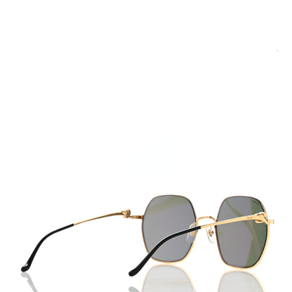 Cartier Panthere De Cartier Sunglasses Pink Gold 4 of 8
