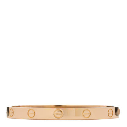 Cartier 18K Pink Gold LOVE Bracelet 17 2 of 8