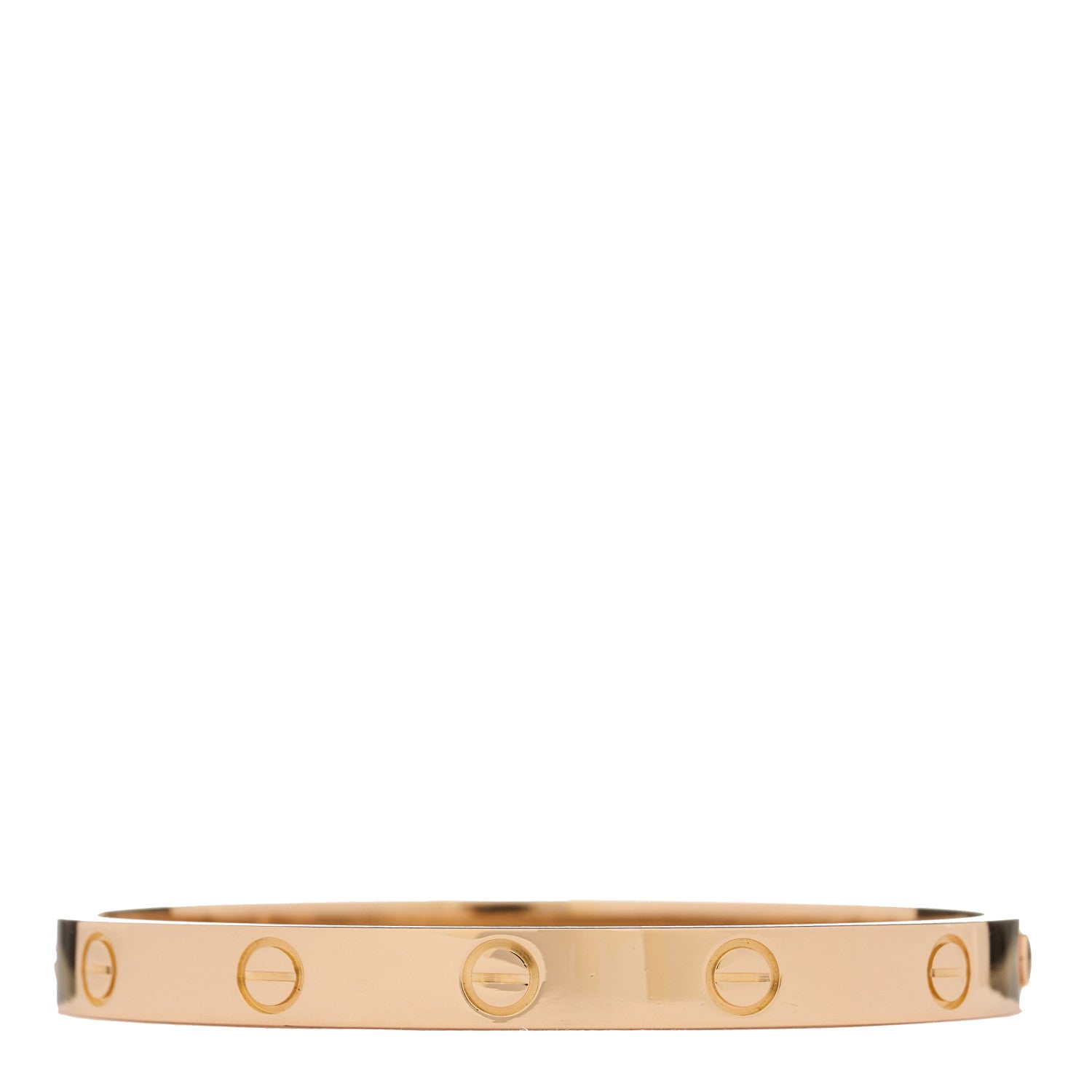 Cartier 18K Pink Gold LOVE Bracelet 17 2 of 8