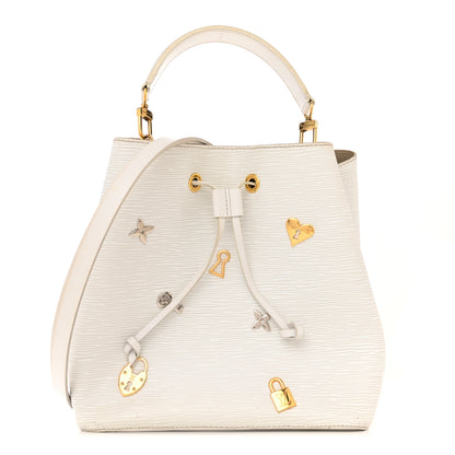 Louis Vuitton Epi Love Lock NeoNoe White 1 of 15