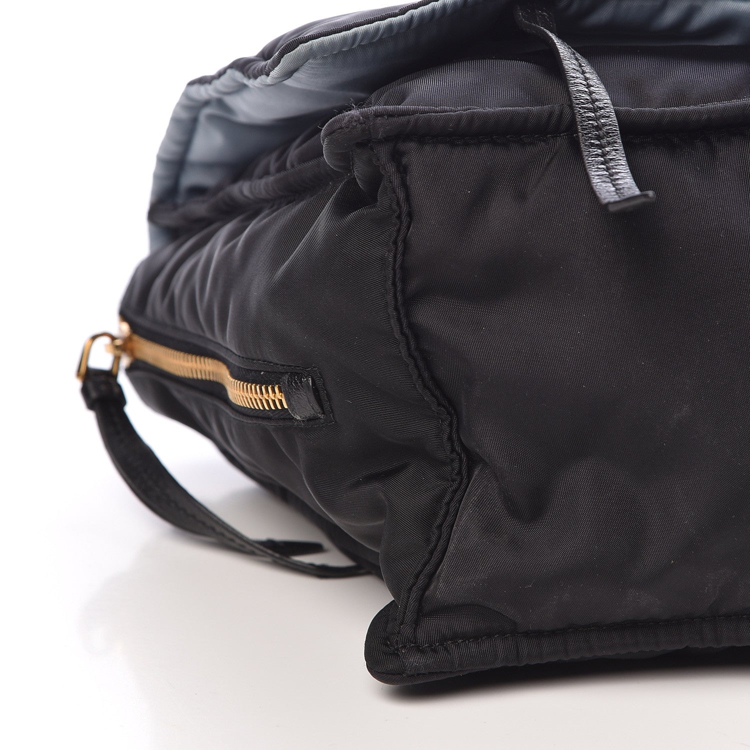 Prada Tessuto Nylon Etiquette Flap Black 10 of 16