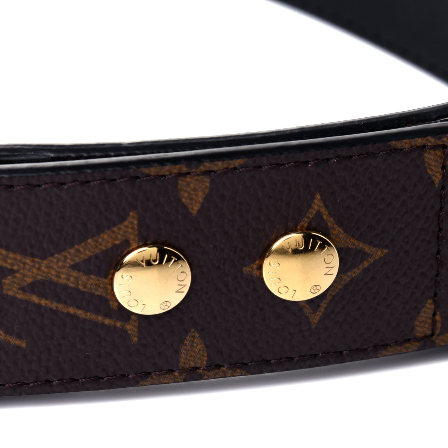 Louis Vuitton Monogram Adjustable Bandouliere Shoulder Strap Black 4 of 4