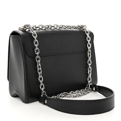 Louis Vuitton Epi Twist Shoulder Bag MM Black 3 of 10