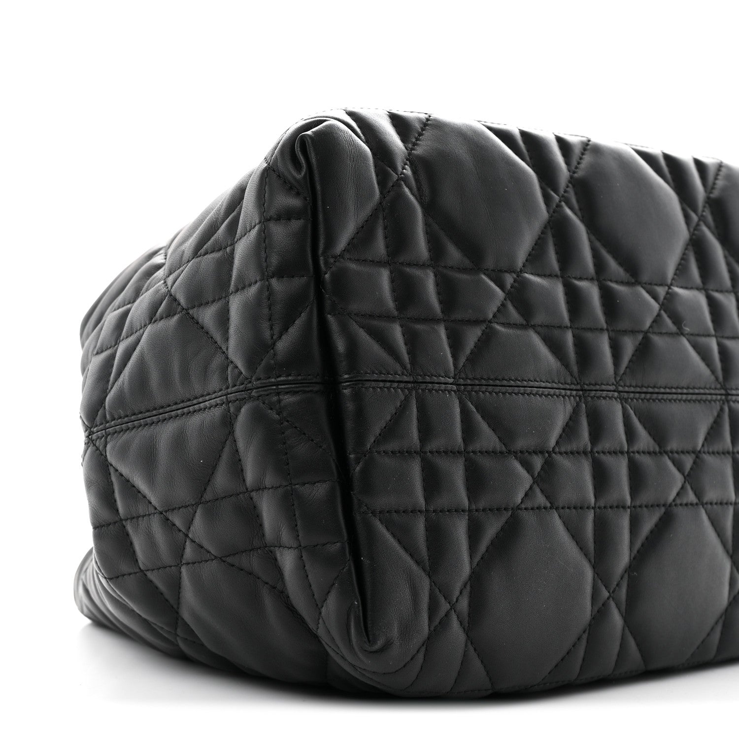 Christian Dior Calfskin Macrocannage Medium Toujours Black 11 of 13