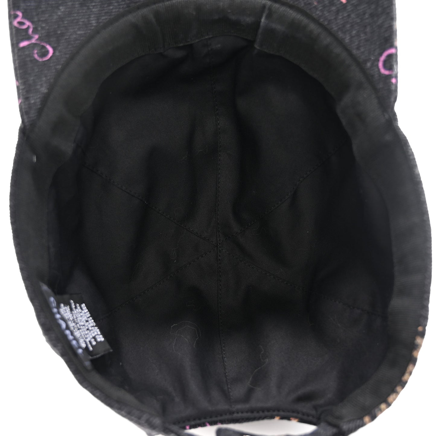 Denim Mood Cap Hat Black