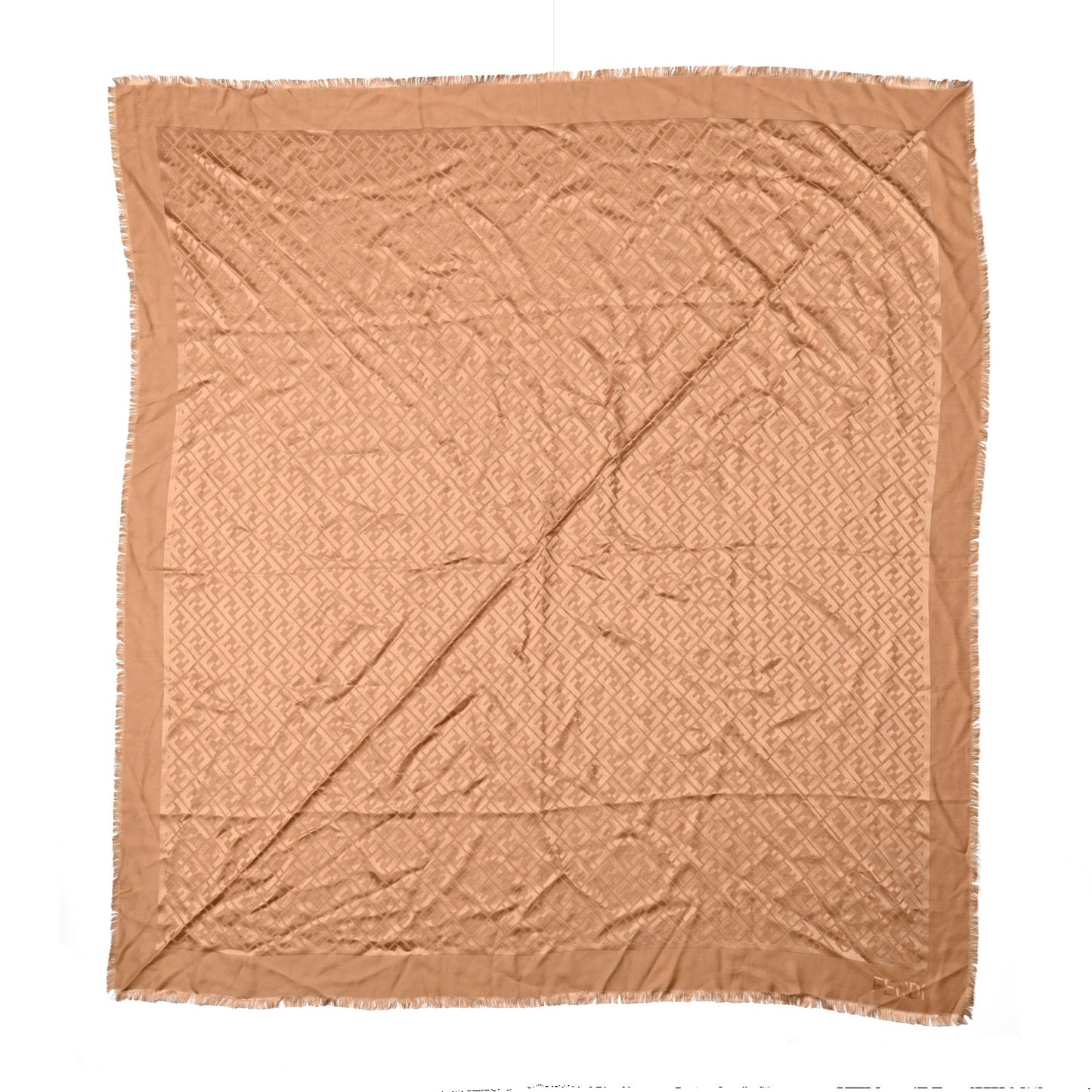 Silk Wool FF Shawl Sabbia