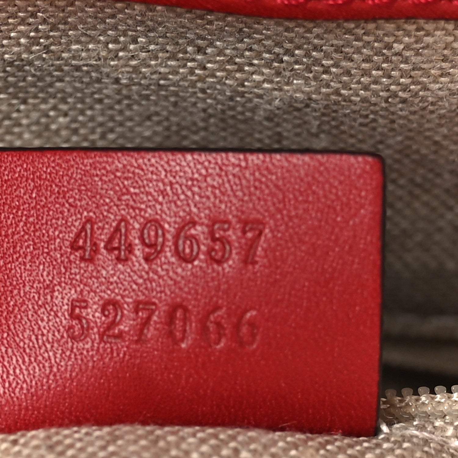 Gucci Soft Microguccissima Dome Satchel Red 7 of 9