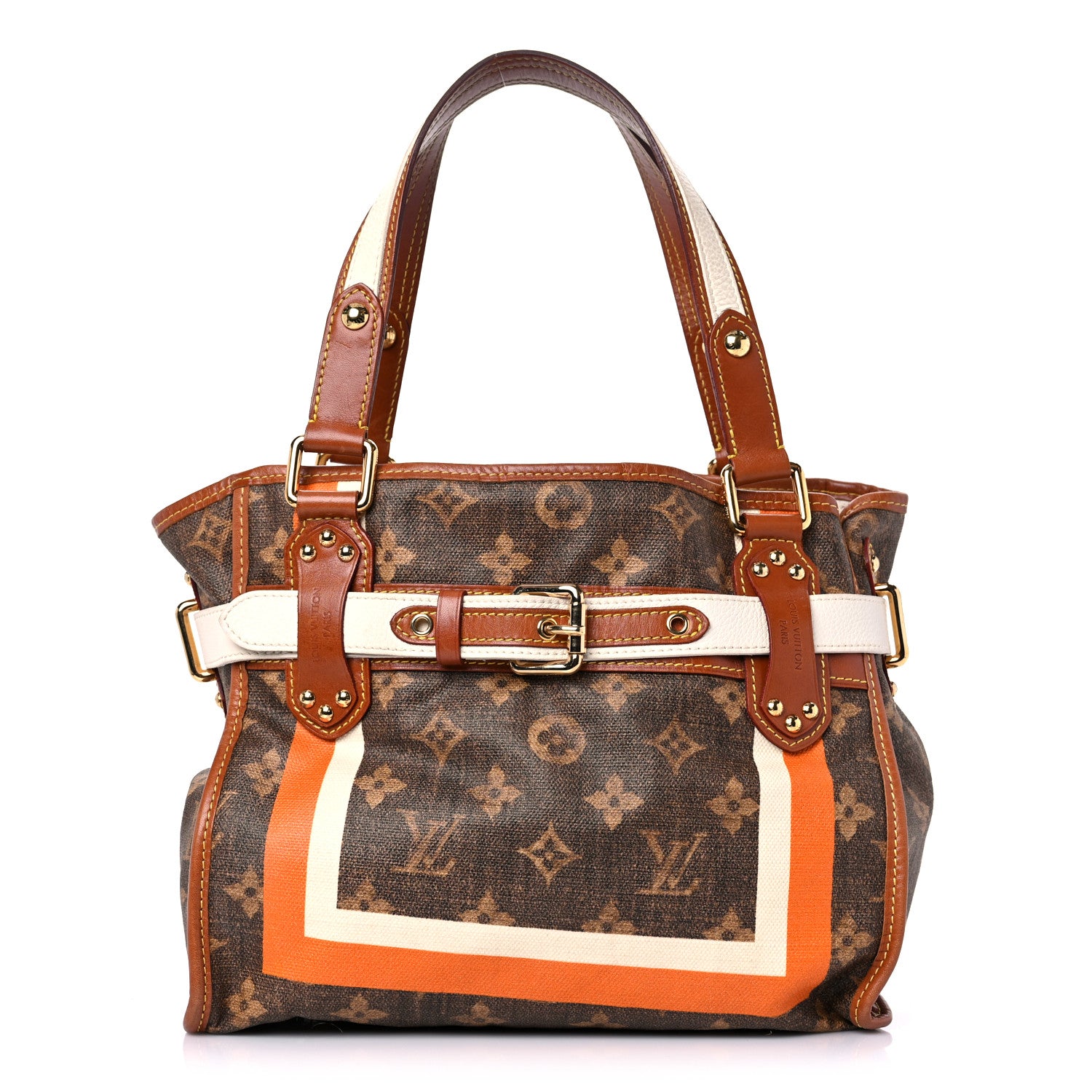 Louis Vuitton Monogram Rayures Tisse Sac PM 1 of 21