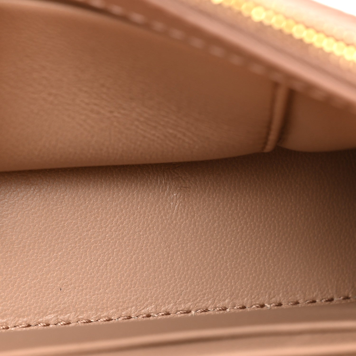 Balenciaga Shiny Calfskin Crocodile Embossed Hourglass Chain Bag Nude Beige 19 of 20