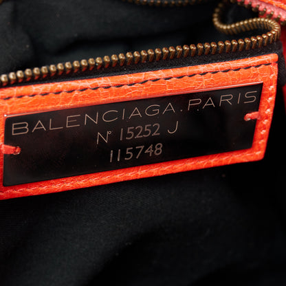 Balenciaga Agneau Classic Hardware City Rose Corail 7 of 13