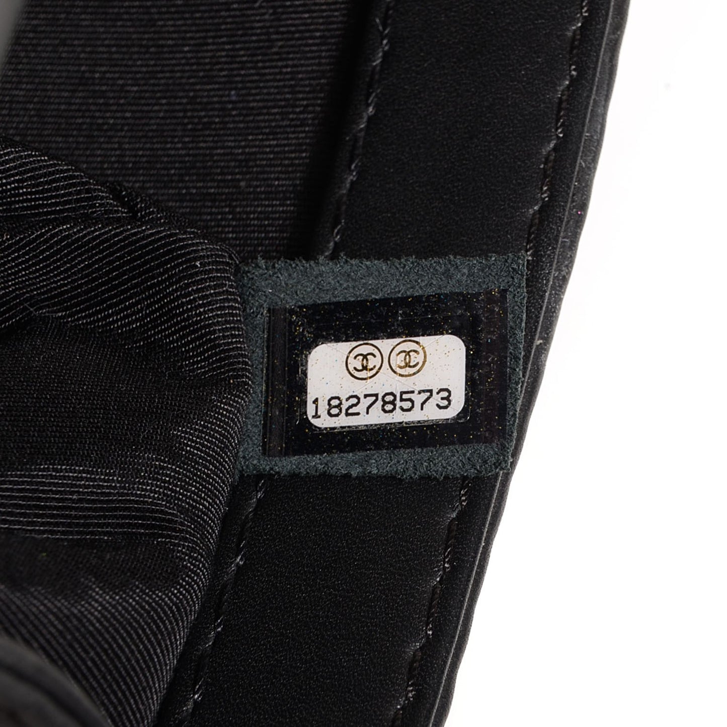 Calfskin Quilted Medium Boy Flap Black