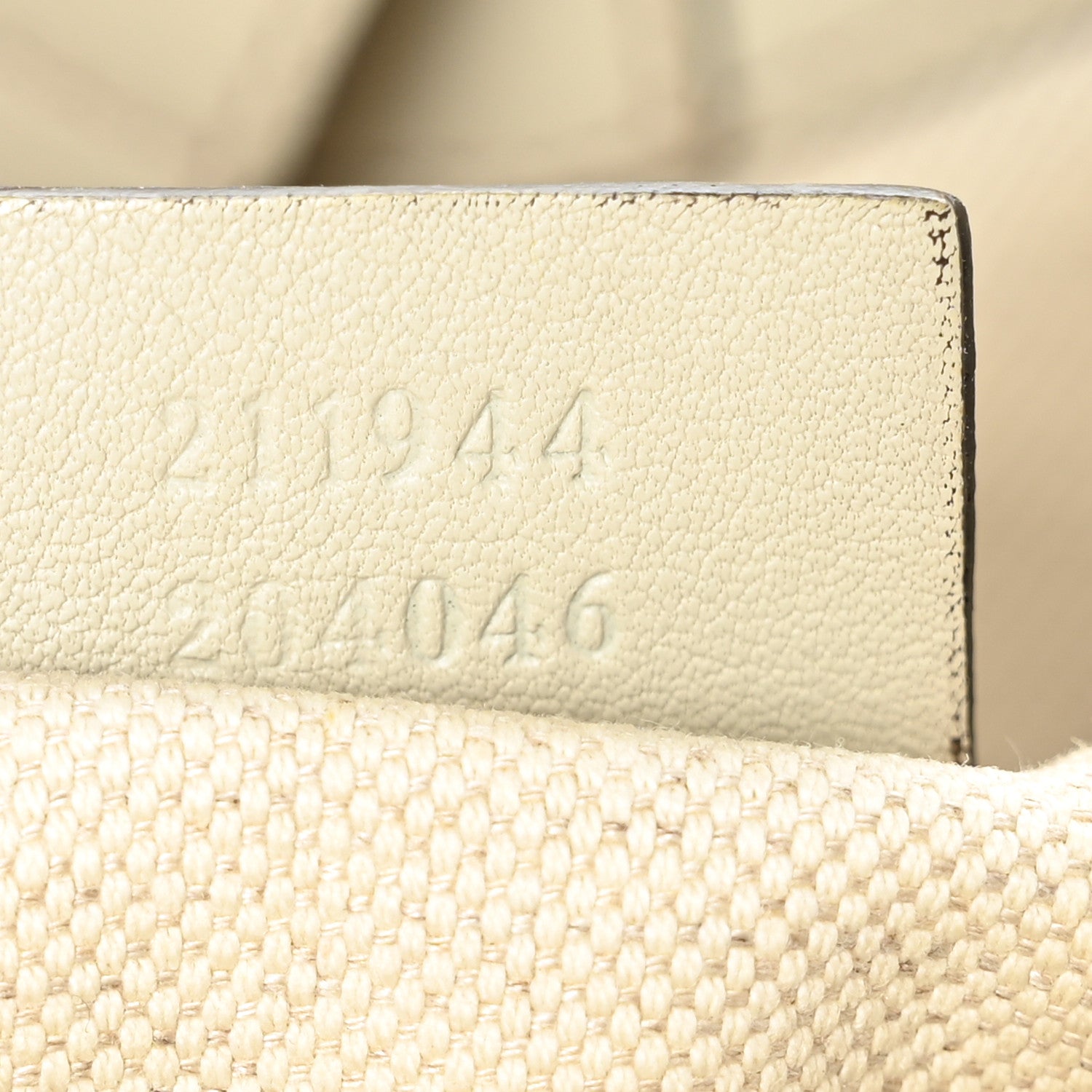Gucci Guccissima Medium Sukey Tote Mystic White 7 of 10