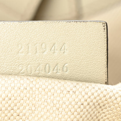 Gucci Guccissima Medium Sukey Tote Mystic White 7 of 10