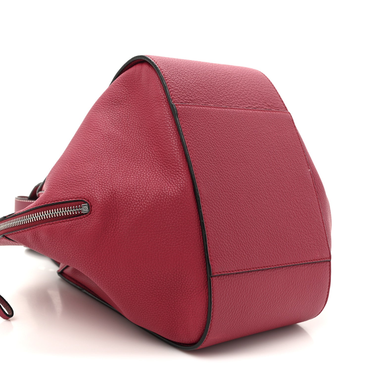 Loewe Grained Calfskin Small Hammock Shoulder Bag Raspberry 10 of 13