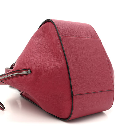 Loewe Grained Calfskin Small Hammock Shoulder Bag Raspberry 10 of 13