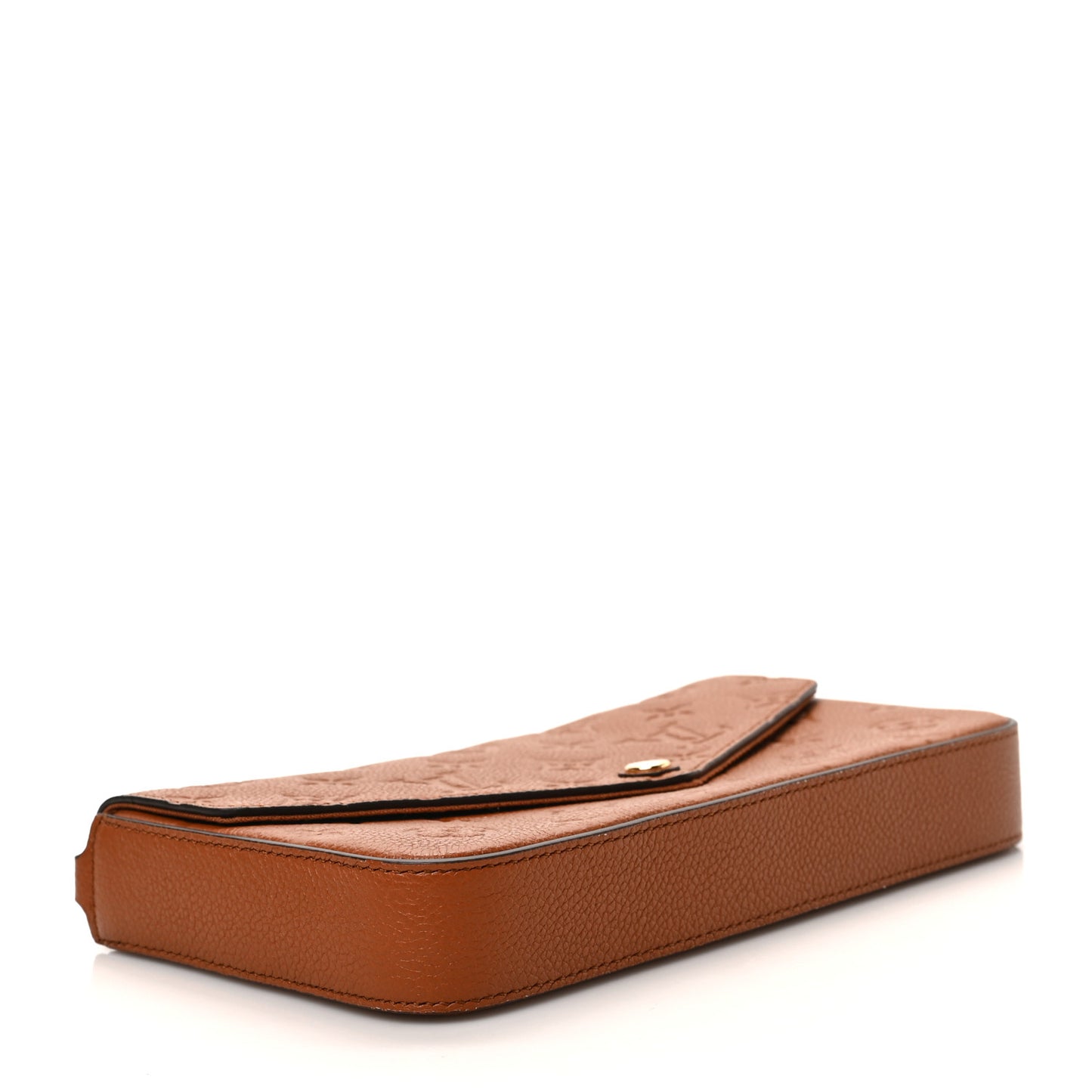 Empreinte Pochette Felicie Chain Wallet Cognac