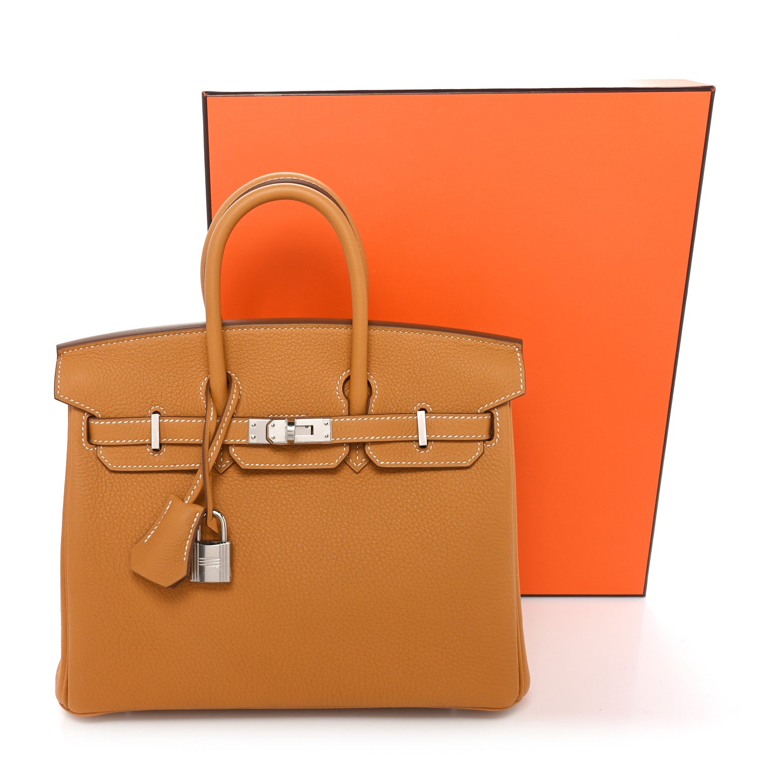 Hermes Togo Birkin 25 Natural Sable 11 of 11