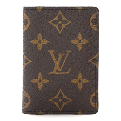 Louis Vuitton Monogram Pocket Organizer Card Holder NM 1 of 6