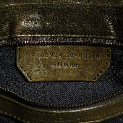 Proenza Schouler Lambskin Extra Large PS1 Satchel Military 5 of 10