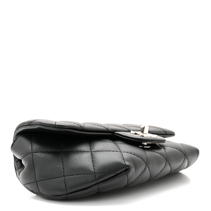 Chanel Calfskin Quilted CC Uniform Flap Belt Bag Black 3 of 10
