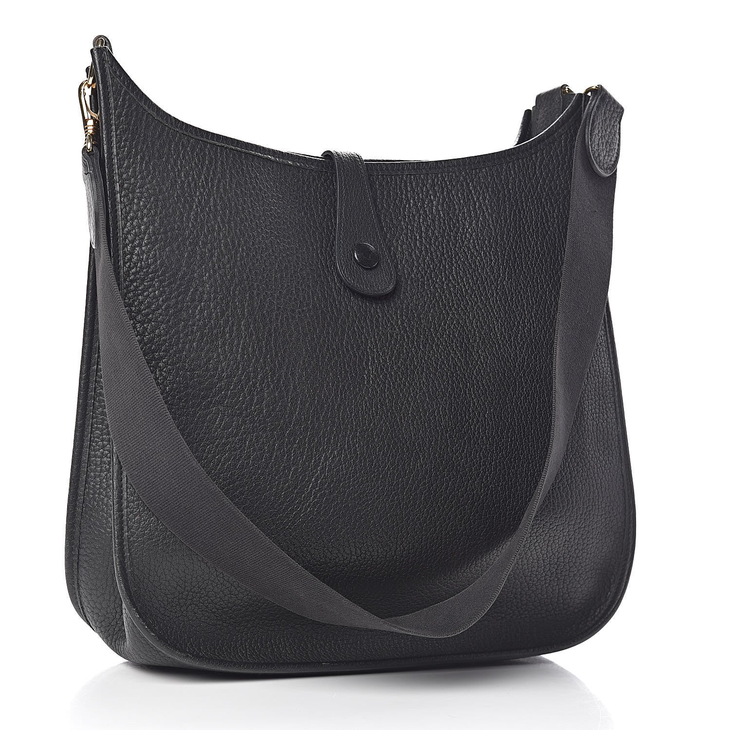 Hermes Taurillon Clemence Evelyne GM Black 3 of 11