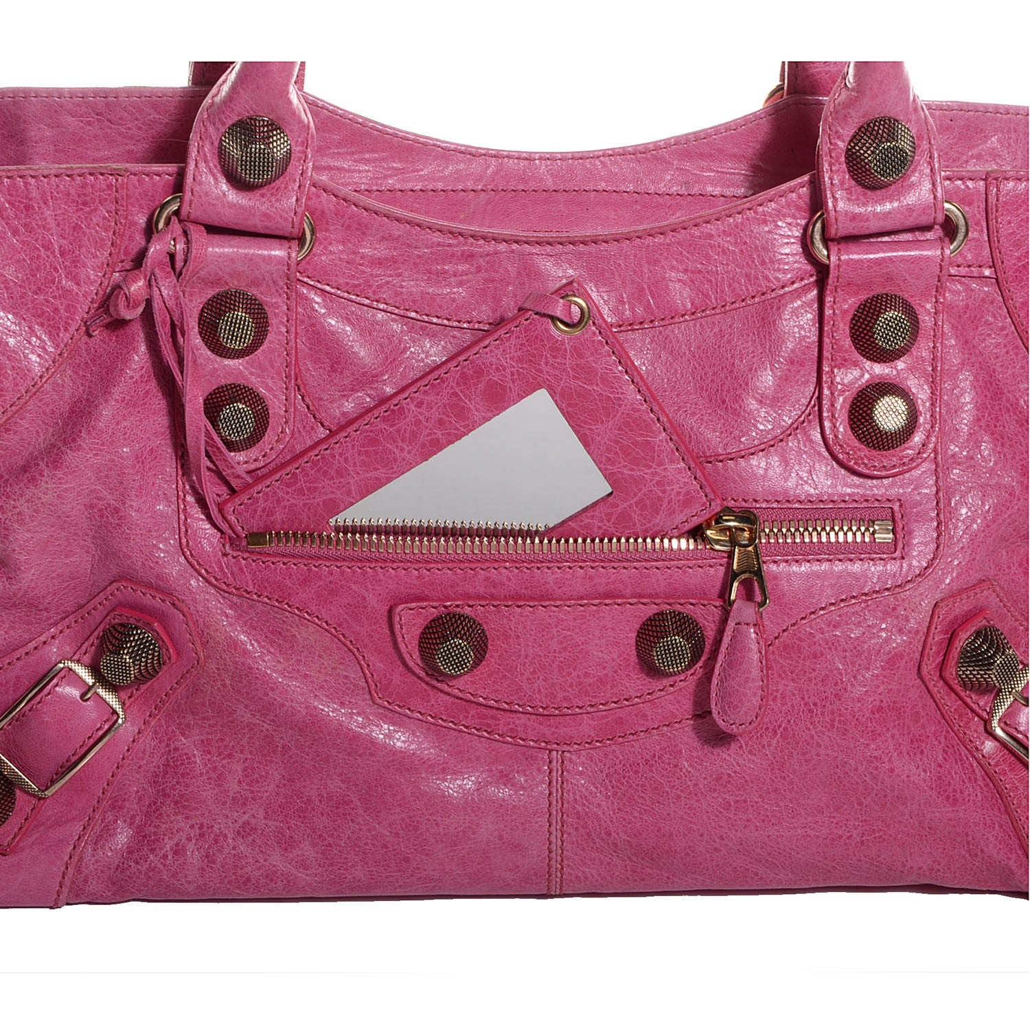 Balenciaga Agneau Giant 21 Rose Gold Hardware Part Time Sorbet 12 of 13