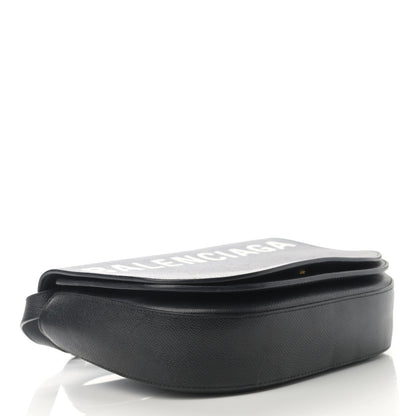 Balenciaga Signature Grained Calfskin Logo S Ville Day Bag Black 4 of 15