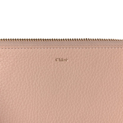 Chloe Calfskin Alphabet Long Zipped Wallet Blush Nude 6 of 10