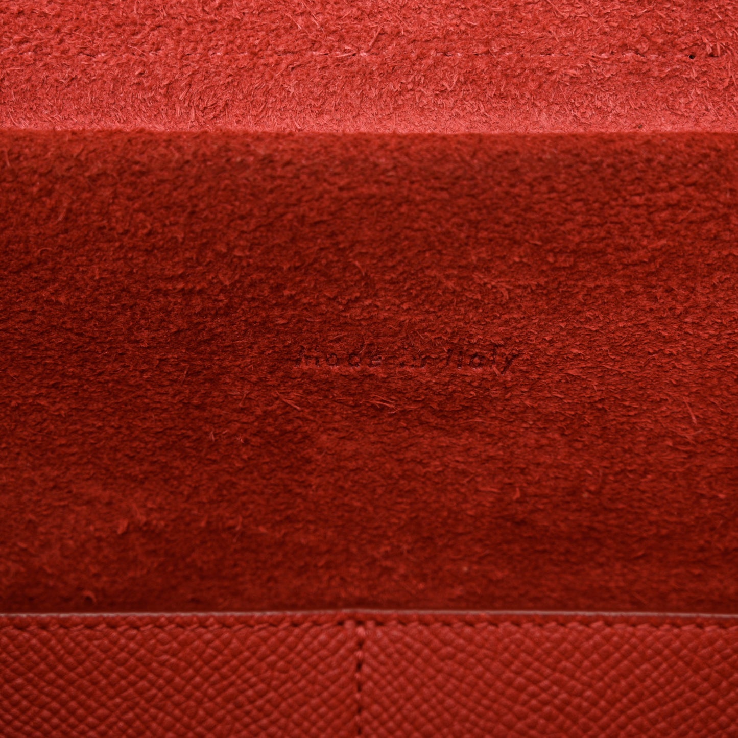 Grained Calfskin Mini Belt Bag Coquelicot