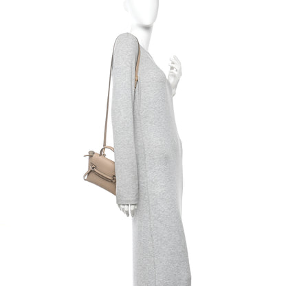 Celine Grained Calfskin Pico Belt Bag Light Taupe 2 of 10