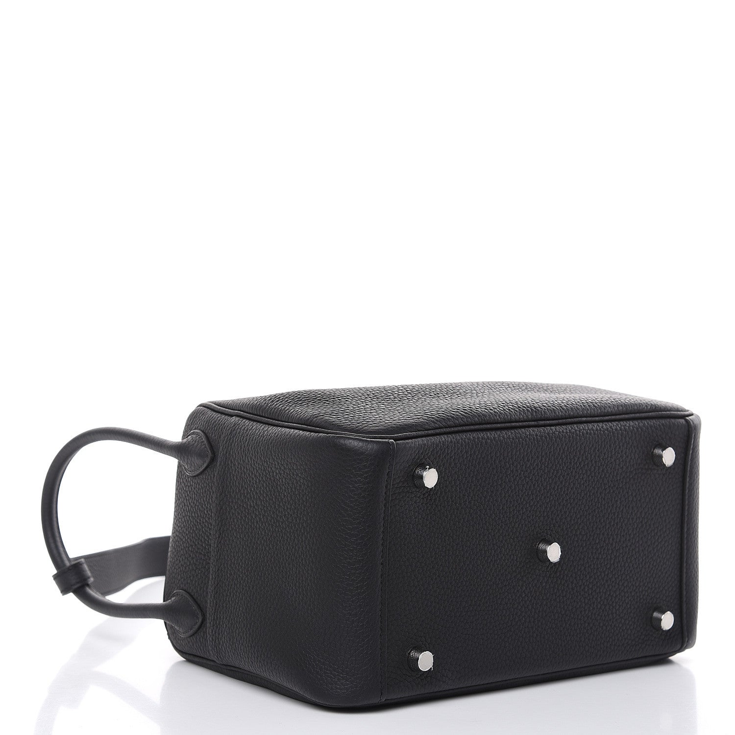 Hermes Taurillon Clemence Lindy 26 Black 4 of 10