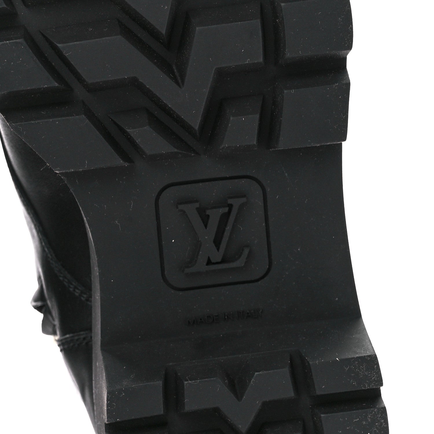 Louis Vuitton Calfskin Territory Flat Ranger Boots 36 Black 6 of 8