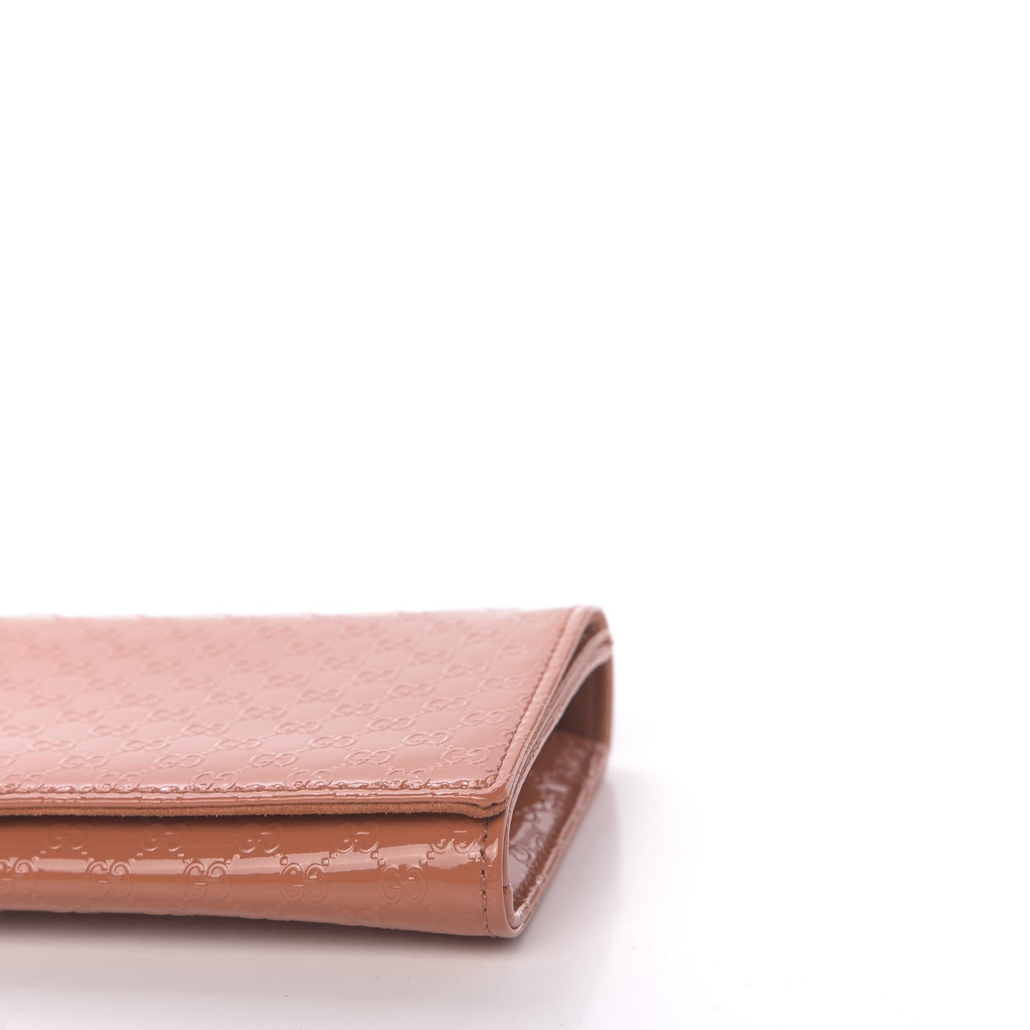Gucci Patent Microguccissima Small Broadway Clutch Sun Orange 9 of 12