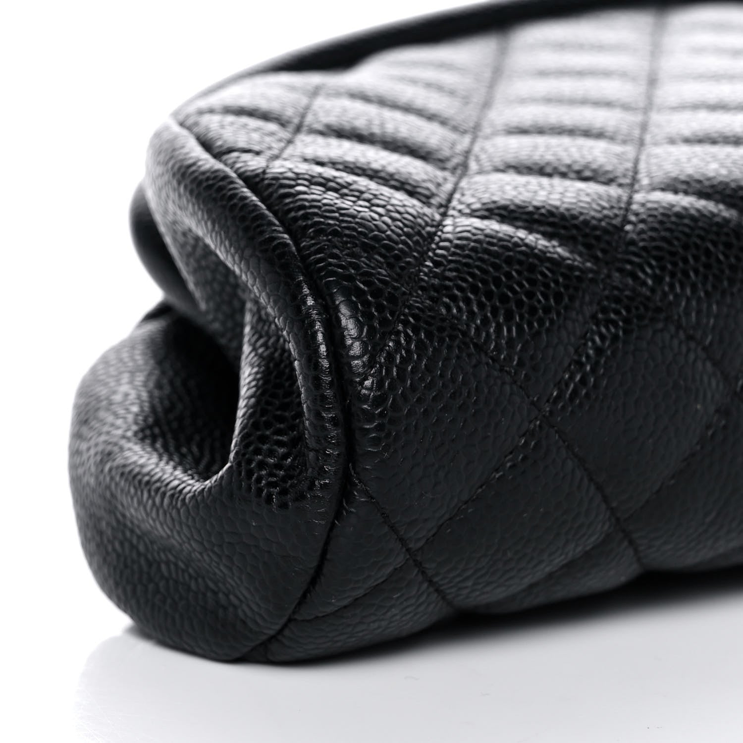 Chanel Caviar Quilted Timeless Clutch Black 7 of 10