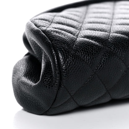 Chanel Caviar Quilted Timeless Clutch Black 7 of 10