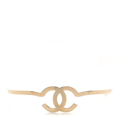 Chanel Metal CC Headband Light Gold 1 of 5