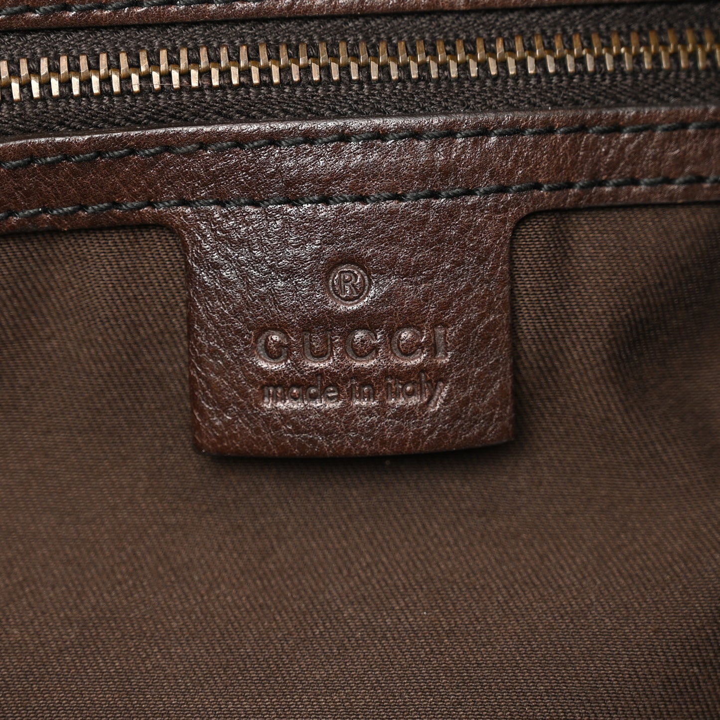 Monogram Large Jockey Hobo Dark Brown