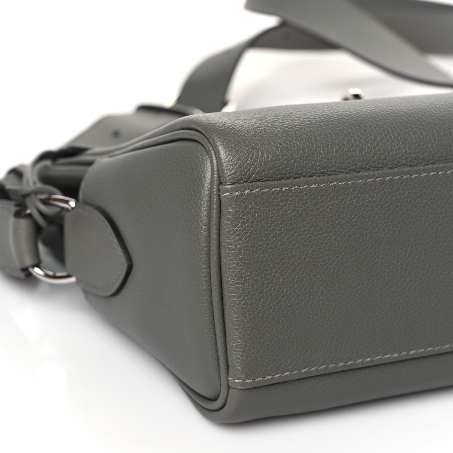 Hermes Evercolor Kelly Messenger PM Gris Meyer 8 of 9